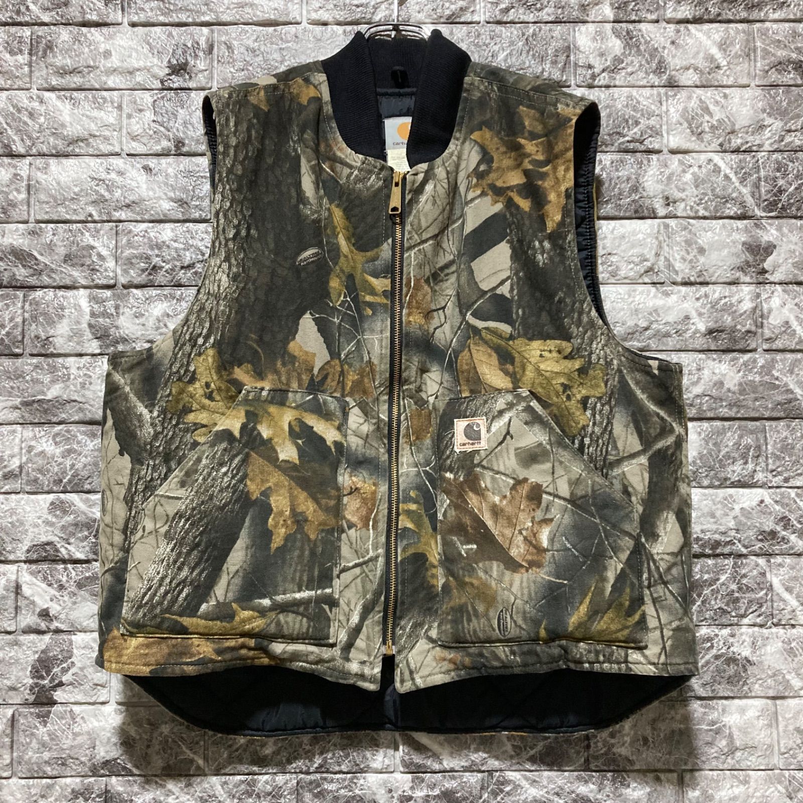CARHARTT ダックベスト リアルツリー L カーハート DUCK VEST