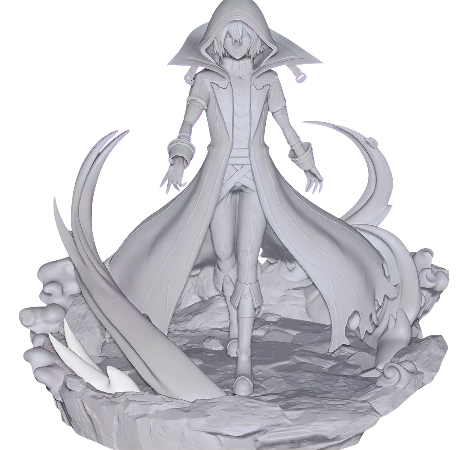 1/10 ガレージキット フィギュア 未塗装 陰の実力者になりたくて