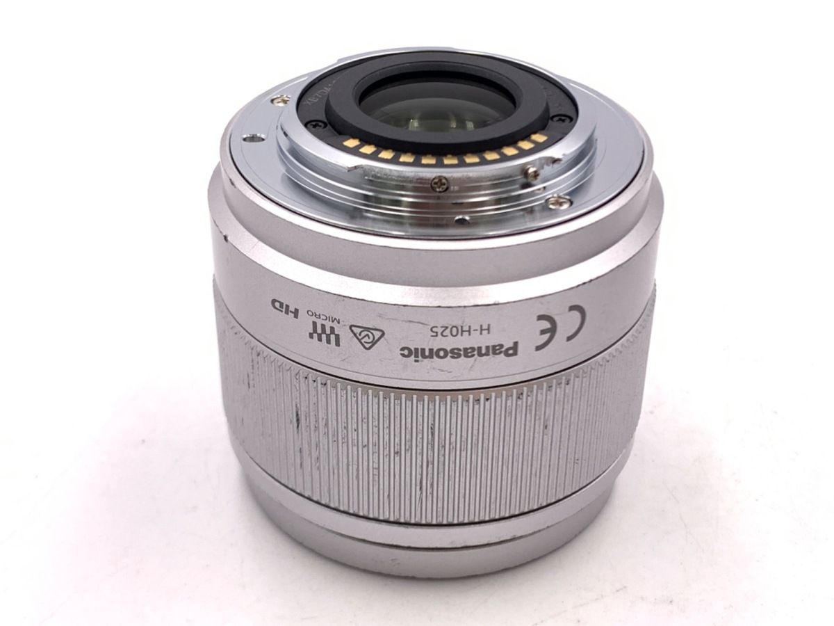 パナソニック LUMIX G 25mm / F1.7 ASPH. シルバー カメラレンズ LUMIX G 25mm/F1.7 ASPH. LUMIX（ルミックス） シルバー