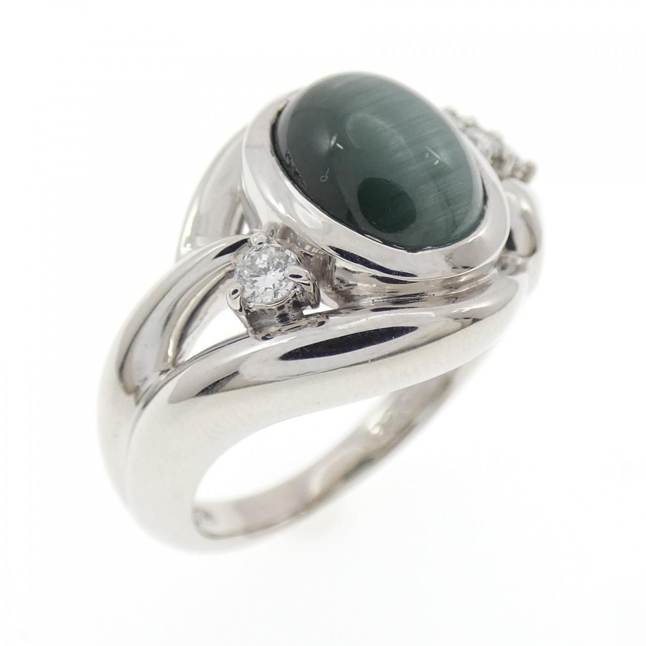PT 900 トルマリンキャッツアイ リング 3.20 CT