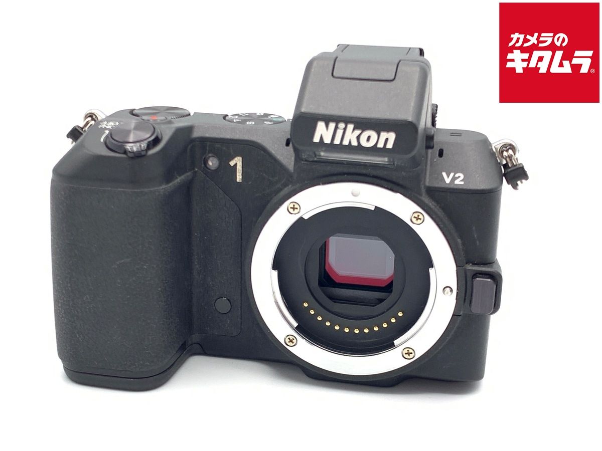 並品 ニコン Nikon 1 V 2 ボディ ブラック