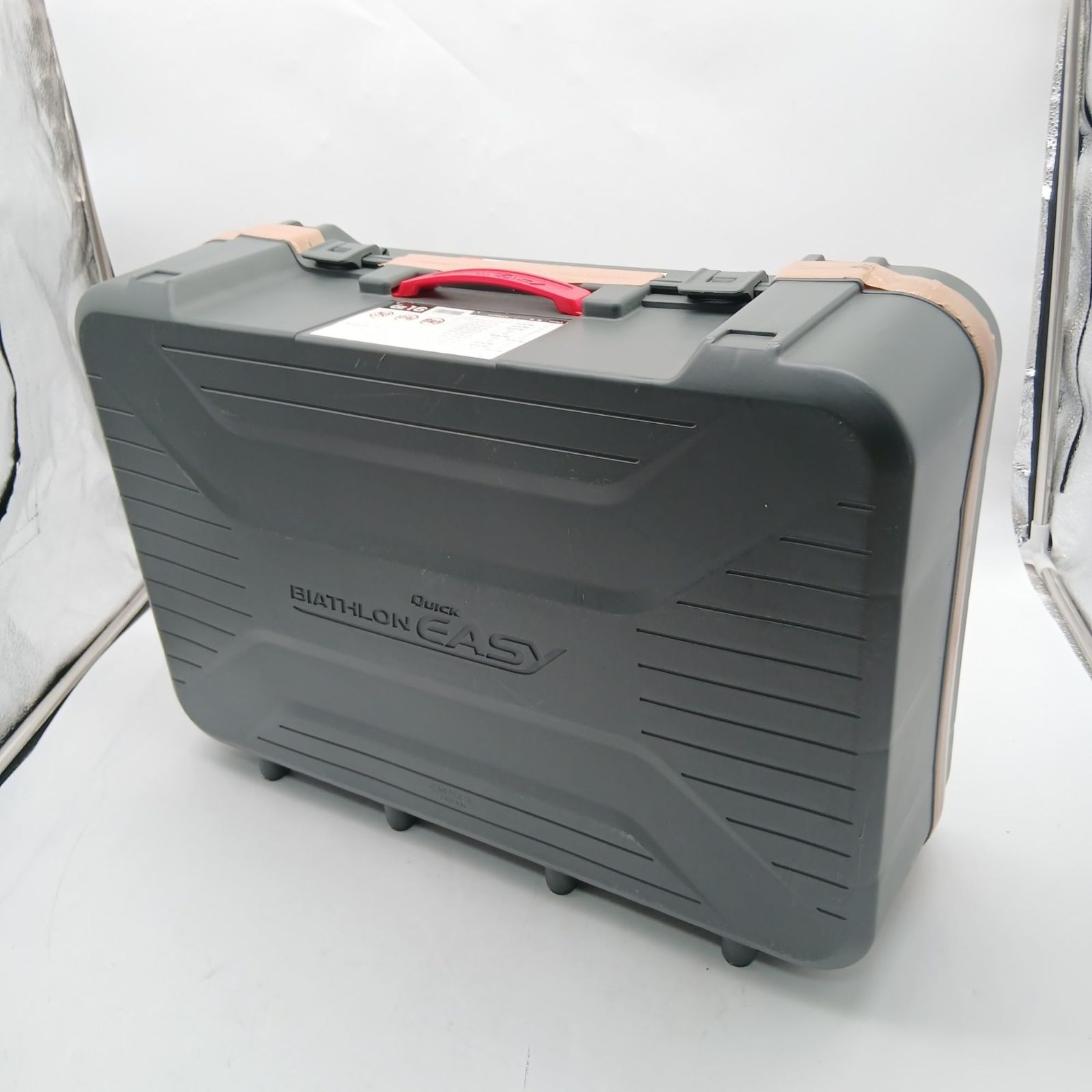 No.4749 カーメイト 非金属 タイヤチェーン バイアスロン クイックイージー QE 16 ブラック