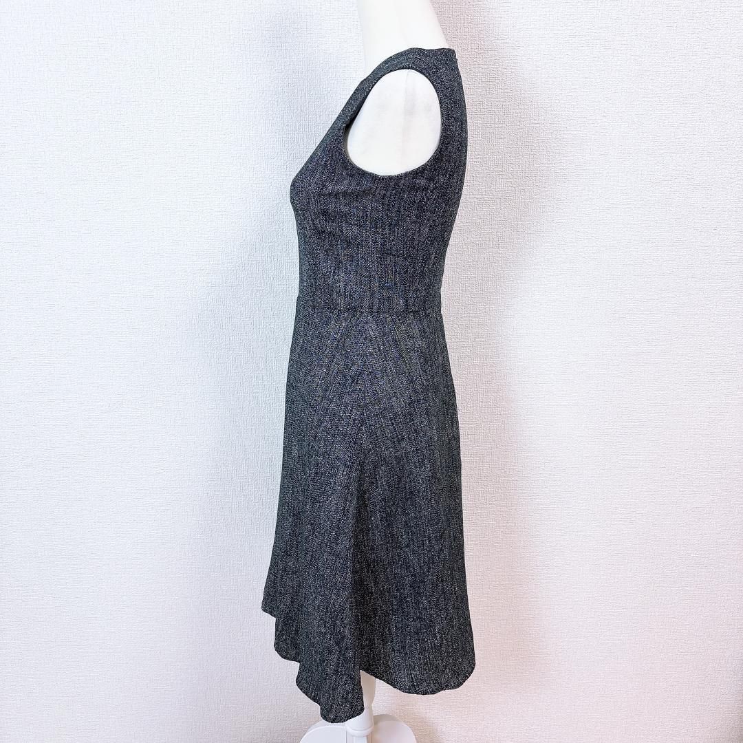 麻混 ノースリーブフ