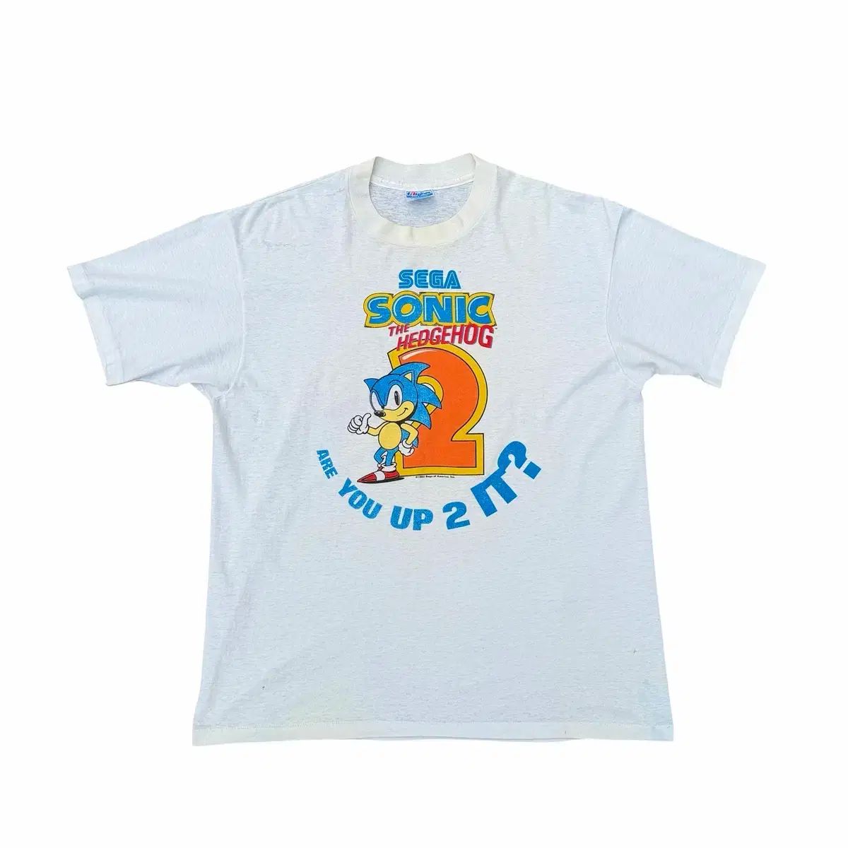 ヴィンテージ 90 s SEGA ソニック Tシャツ