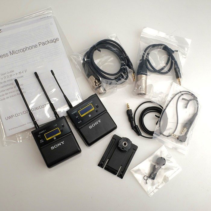 中古】(ソニー) SONY UWP-D21 ワイヤレスマイクロホンパツケージ