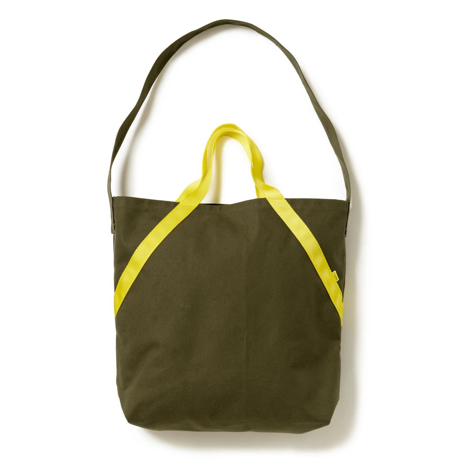 Riprap リップラップ A TOTE CANVAS M OLIVE|POLLEN トートバッグ キャンバス Mサイズ