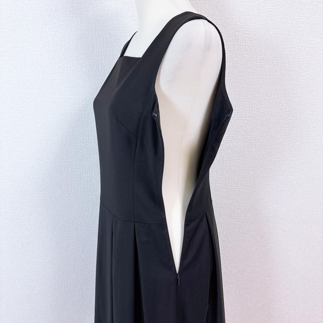 ノースリーブボックスプリーツワンピース