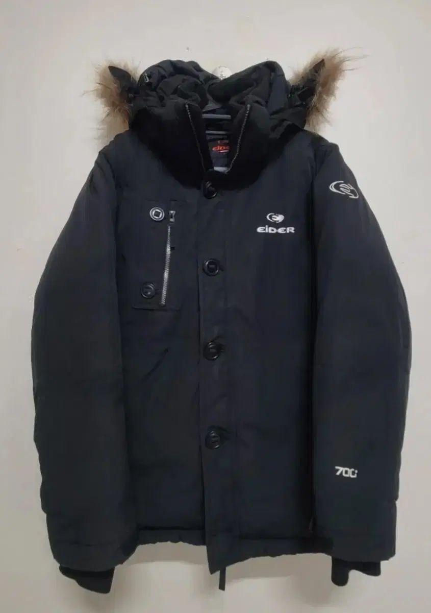 アイダー 700フィルパワー ブラック ダウン アウター