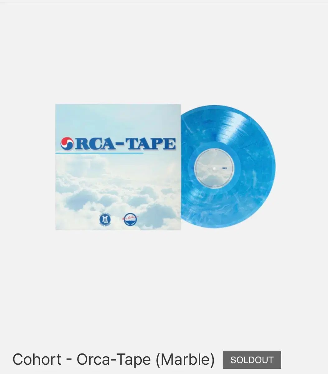 Cohort Orca ー Tape LP 青 マーベルバーン