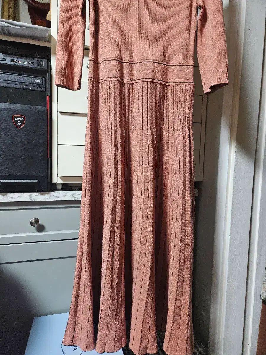 zooc ゴージ ニット Long ロング ONE PIECE