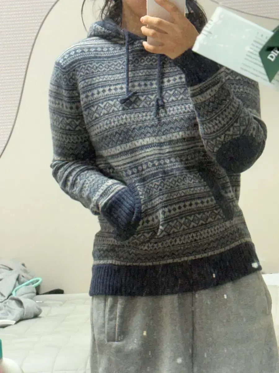 KAPITAL オールド GAP ヴィンテージ フード付きニット