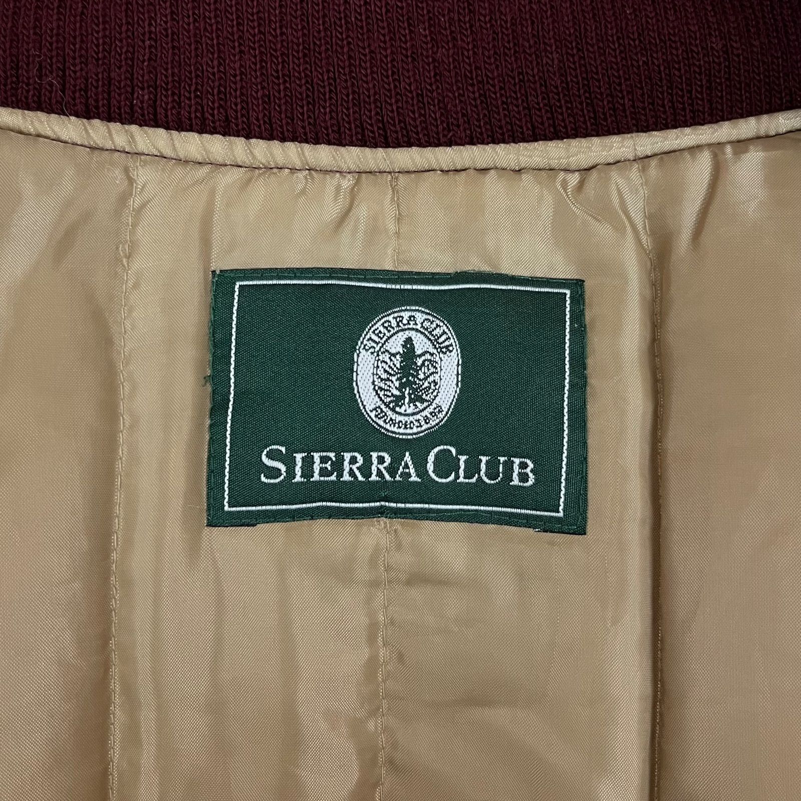 OLD SIERRA CLUB 90s シエラクラブ バーガンディー ラグラン ナイロン 
