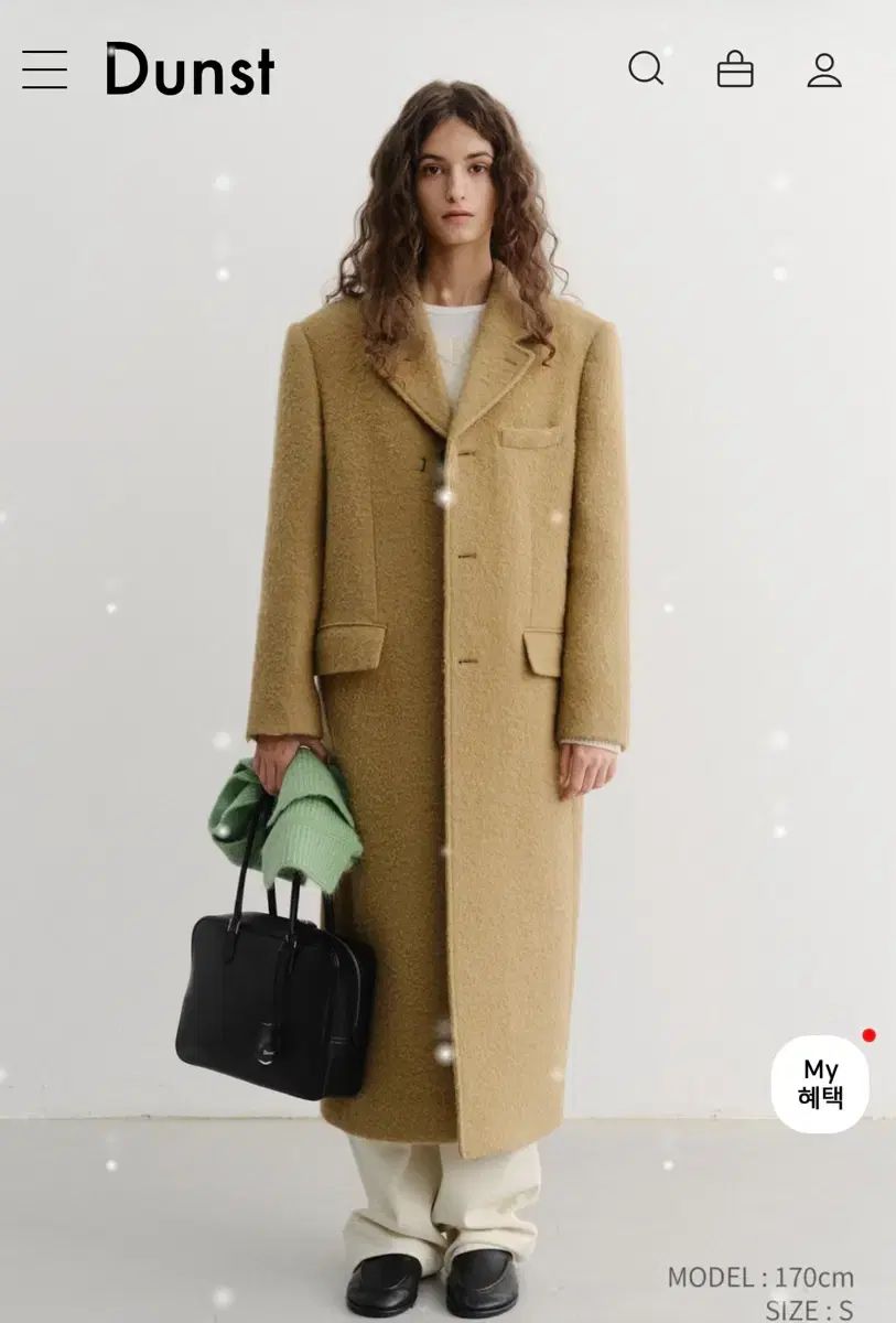 XS ダンスト ツーウェイ スリーボタン ブークレ 2-WAY 3 BUTTON