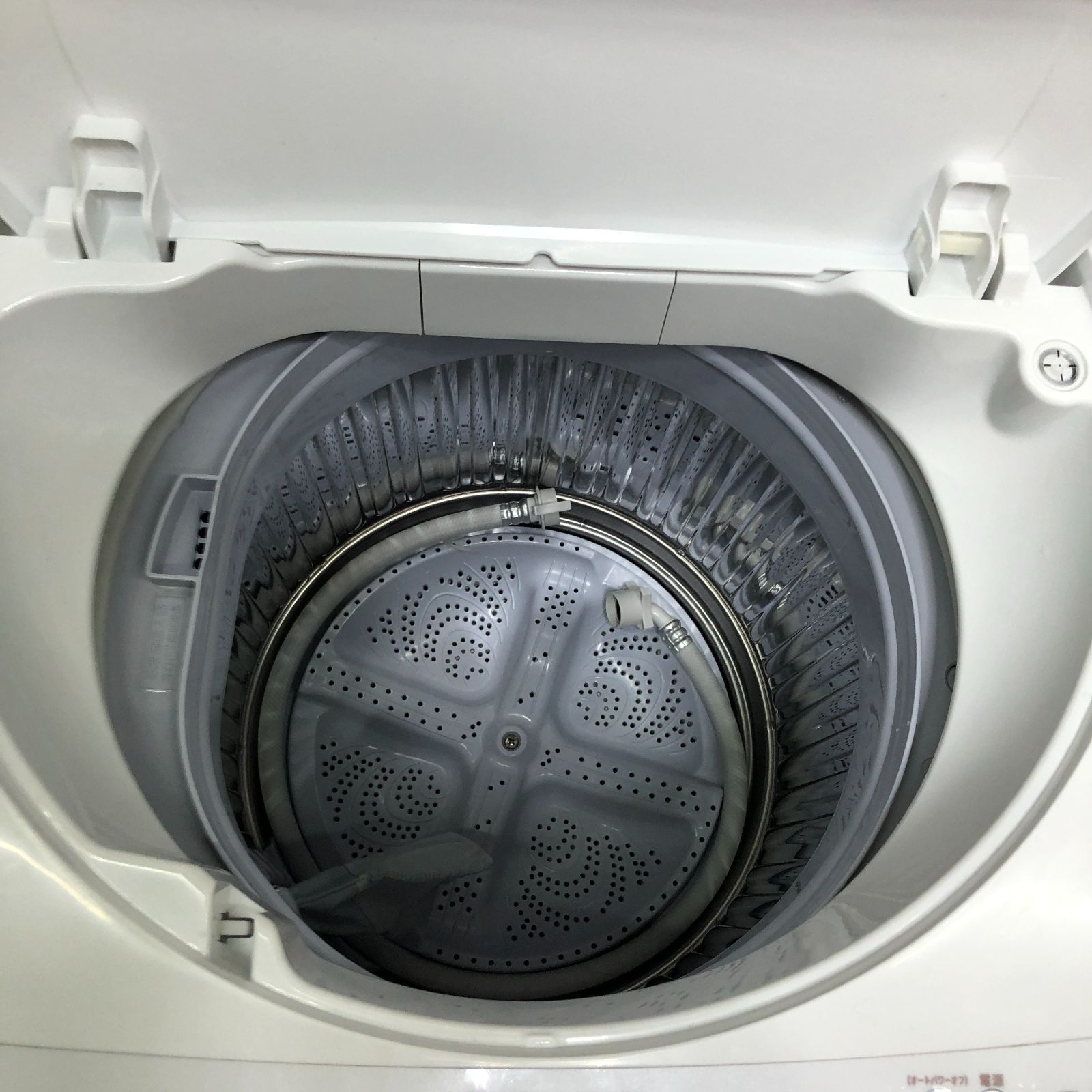 送料無料 シャープ 洗濯機 ES-GE6A 2017 　250916 SHARP シャープ 洗濯機 6.0kg ES-GE6A 2017年製 中古 動作品 縦型 全