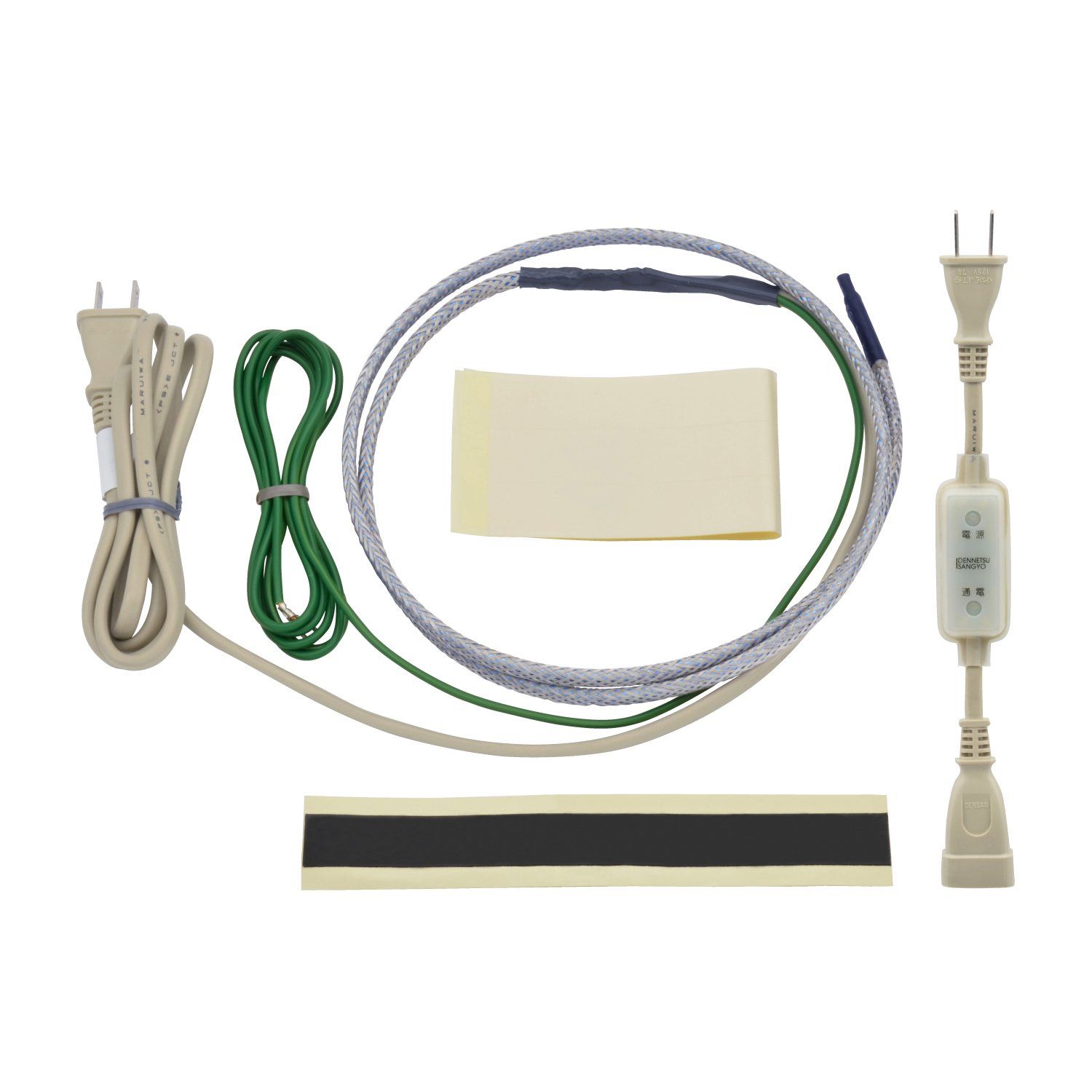 ガオナ これカモ 凍結防止ヒーター 1 m サーモスタットつき 水道管の凍結防止 金属管 樹脂管兼用 GA-KE 001