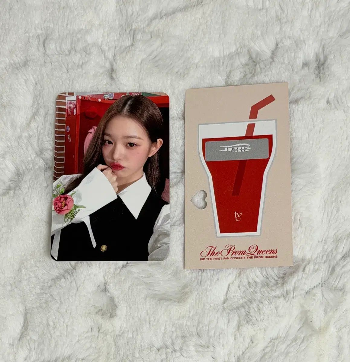 IVE アイヴ ウォニョン チャンウォニョン ファンコン ペンコン THE PROM QUEEN 1日目 トレカ