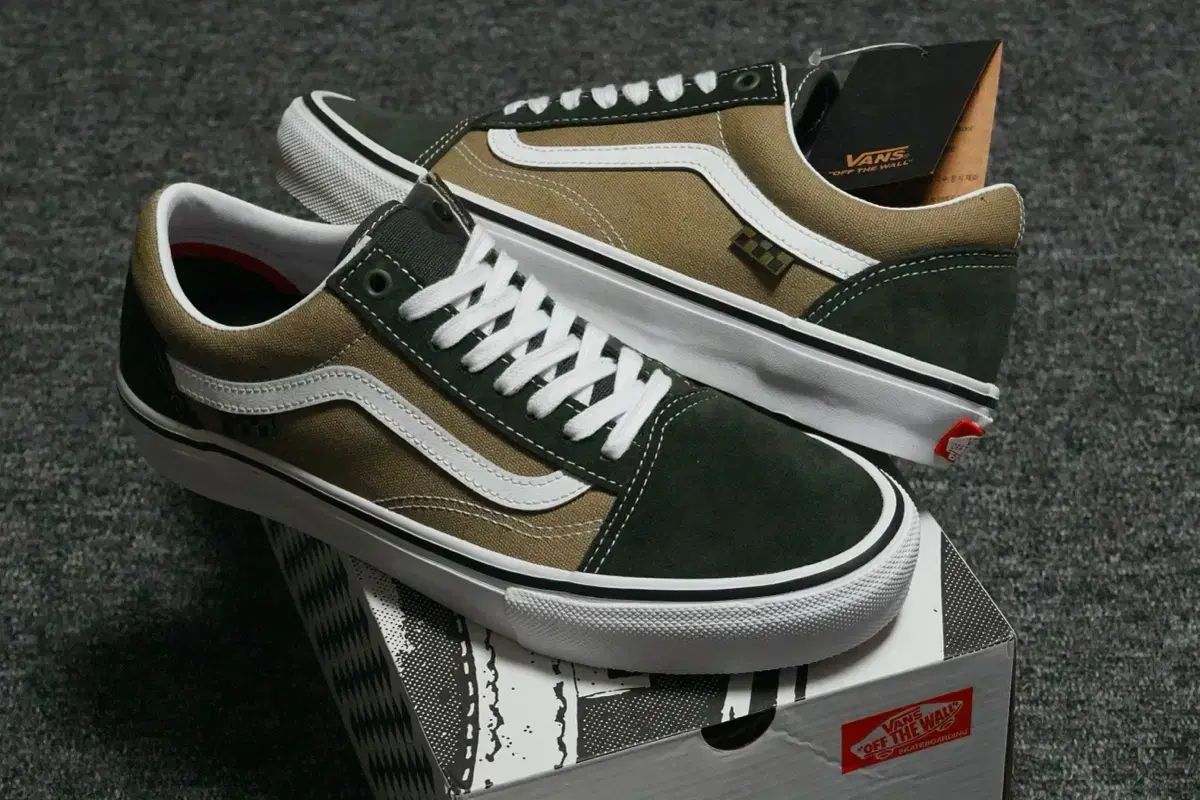 270 ヴァンズ スケート オールドスクール ゴシック オリーブ