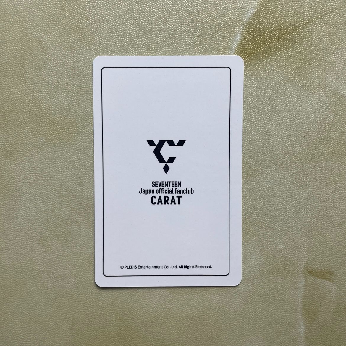 my best seventeen FC投票企画 MY BEST SEVENTEEN FC 限定 トレカスン