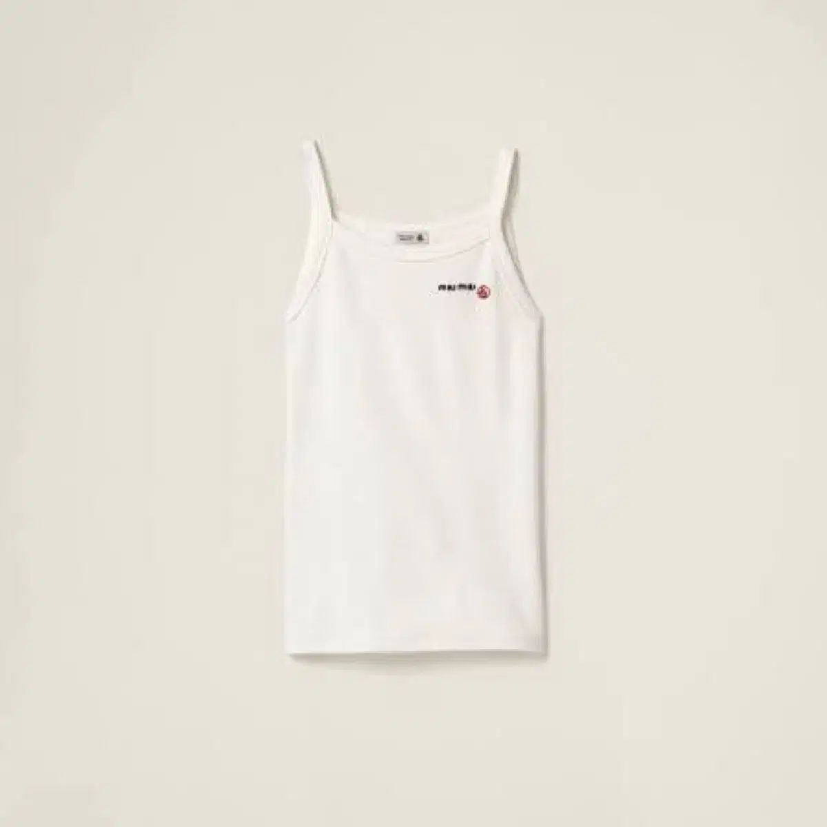 ミュウミュウ ノースリーブカットソー プチバトー ウォニョン トップス スリーブレス