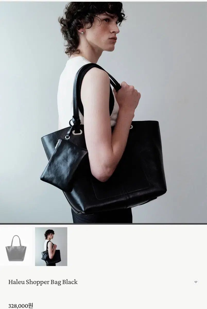 APOA アポア ショッパーバッグ ブラック