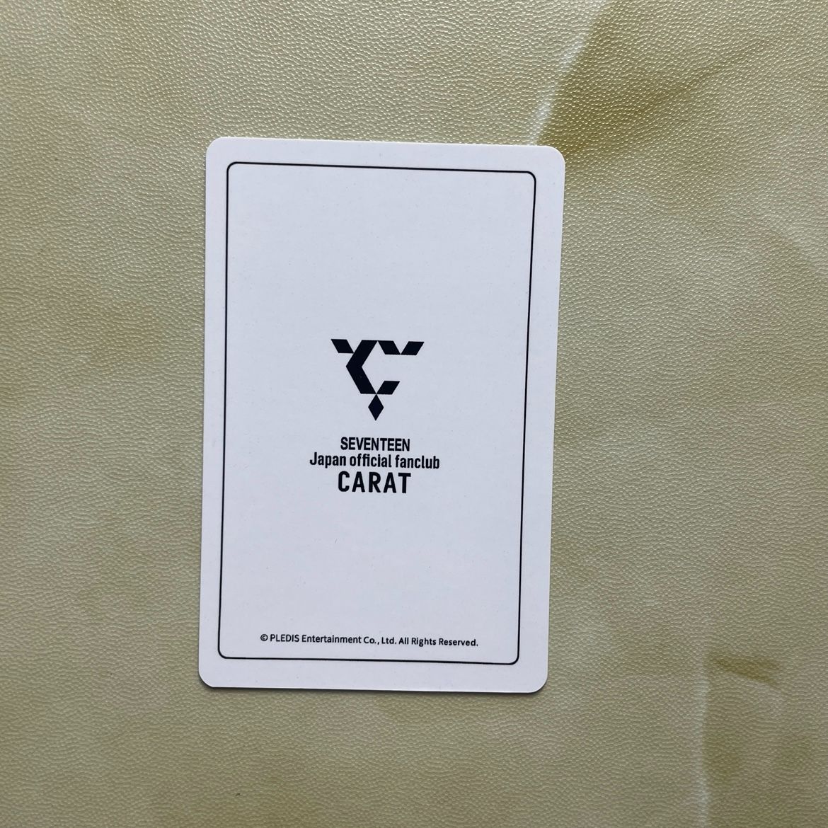 my best seventeen FC投票企画 MY BEST SEVENTEEN FC 限定 トレカ