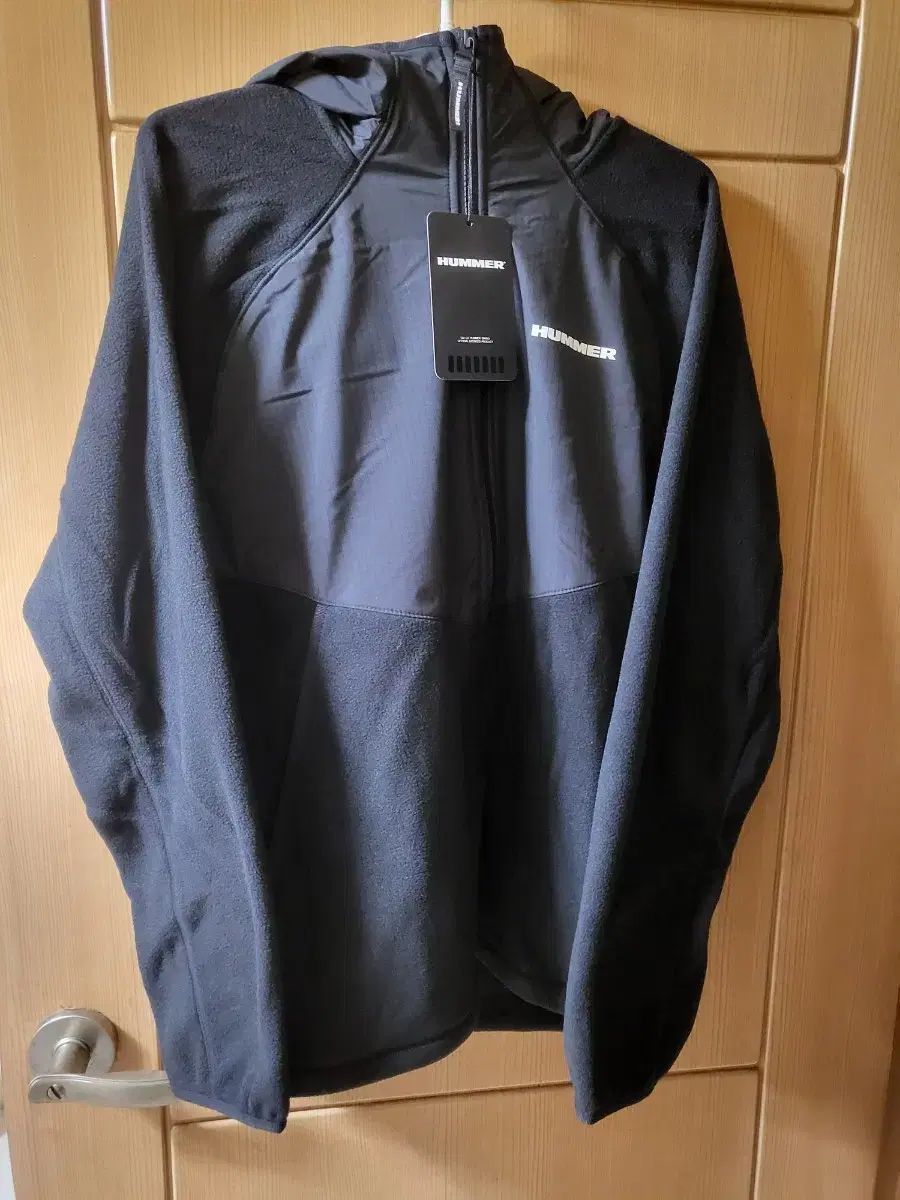 HUMMER 黒色 フード フリース ジャケット - 起毛パンツ