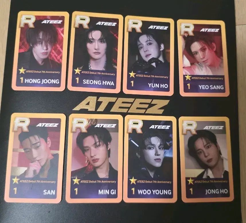 ATEEZ 7周年 フォトカード まとめ
