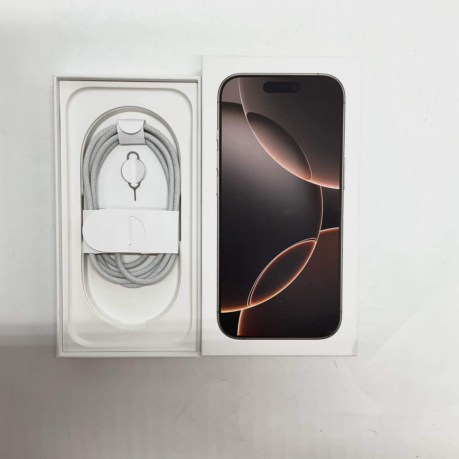 iPhone 16 Pro 512GB デザートチタニウム SIMフリー 白ロム 美品 動作