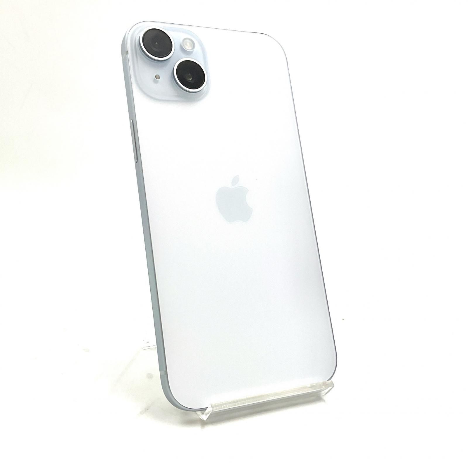 iPhone 15 Plus 128 GB ブルー SIMフリー 白ロム 87%