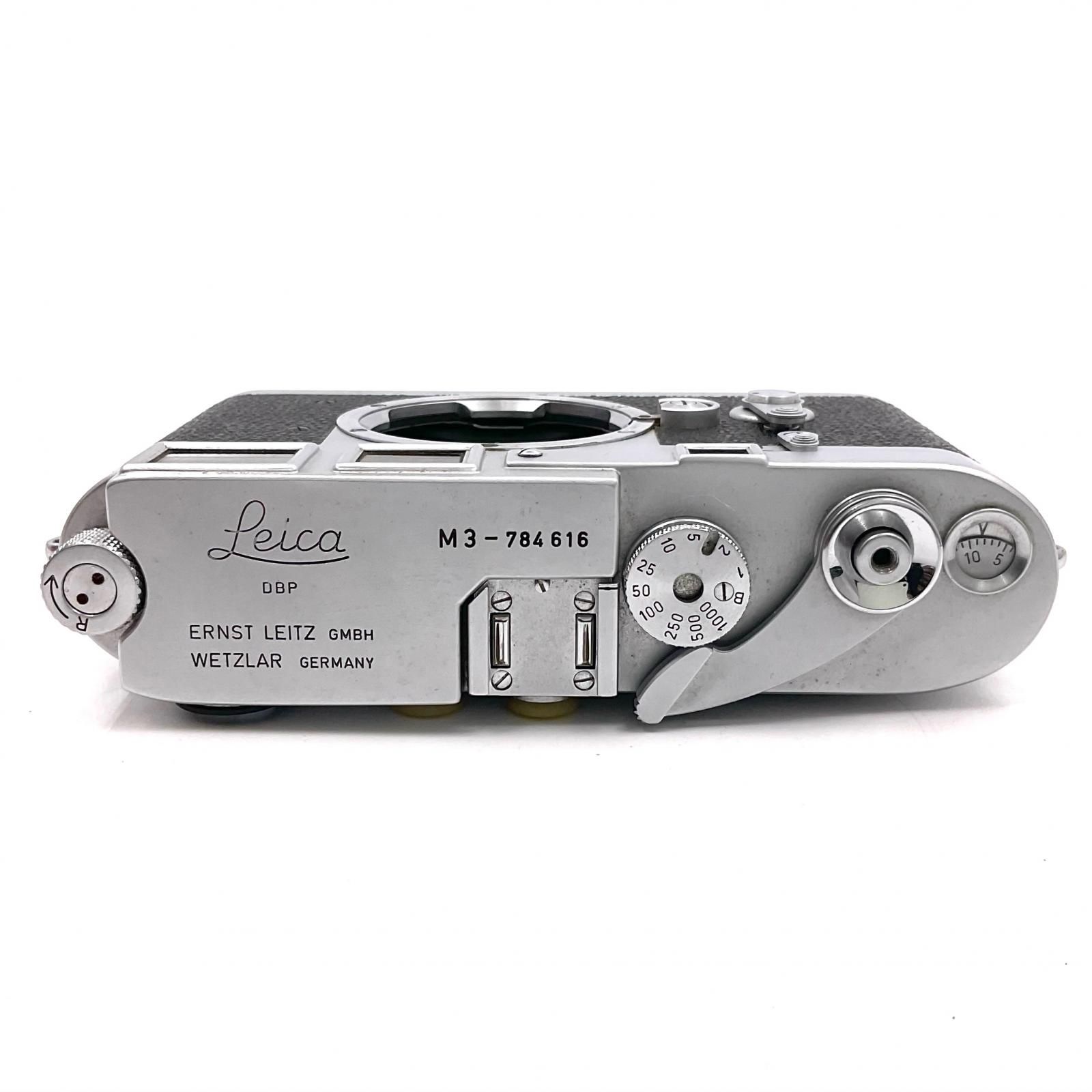  Leica M 3 ダブルストローク 1955年製 シルバー 難有 レンジファインダーカメラ フィルムカメラ