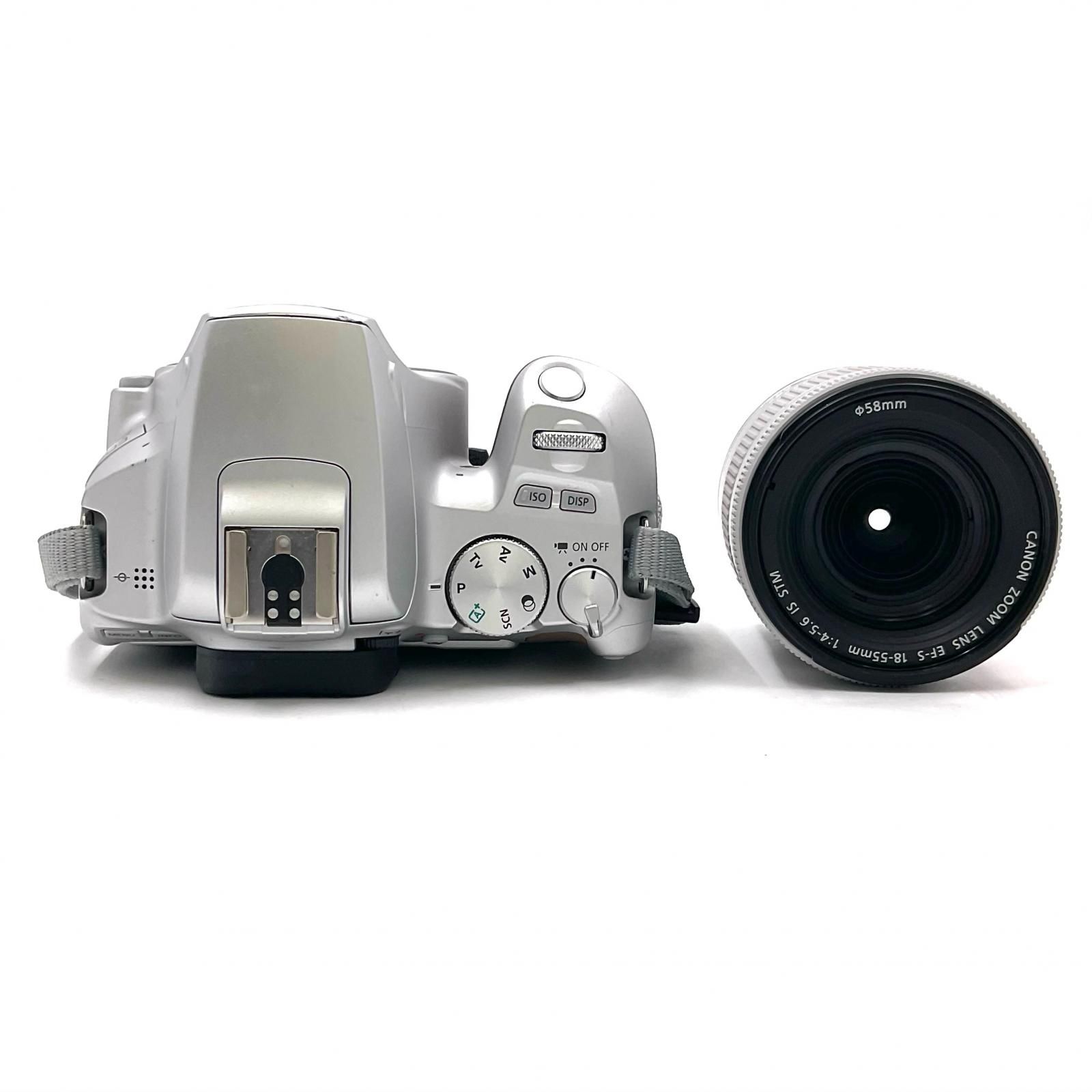  Canon デジタル一眼 EOS Kiss X 10 EF-S 18-55 IS STM レンズキット シルバー デジタル一眼レフ デジタルカメラ