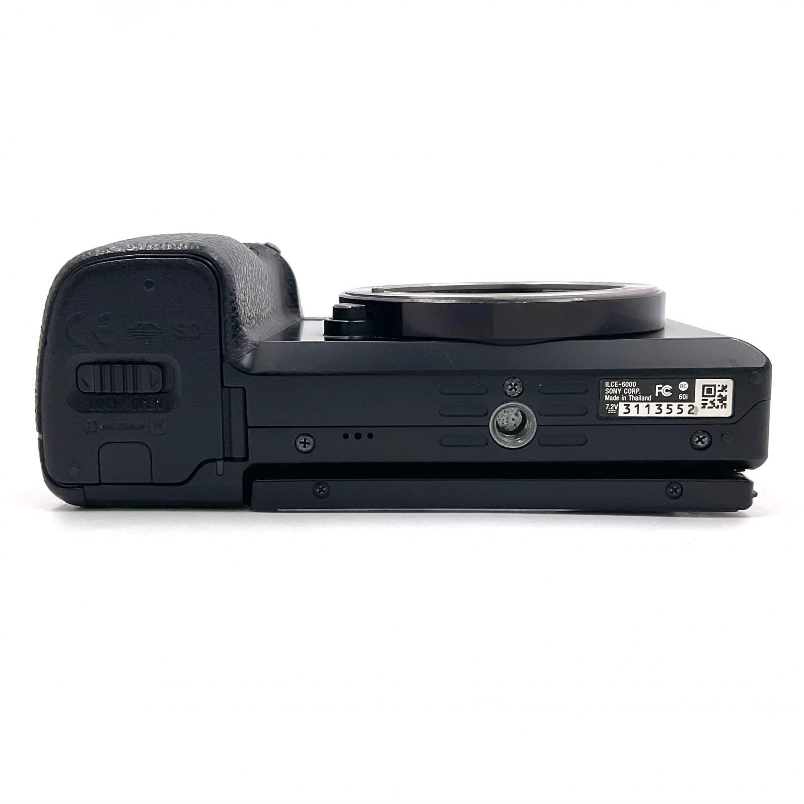  Sony デジタル一眼 α6000 ILCE-6000 ボディ ブラック 難有 ミラーレス一眼 デジタルカメラ