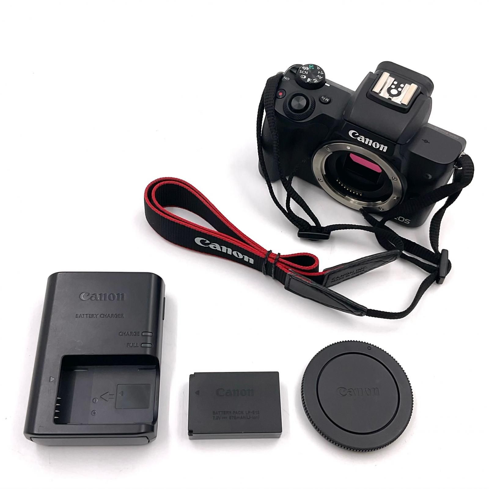 Canon デジタル一眼 EOS Kiss M ボディ ブラック 望遠カメラアダプター ミラーレス一眼 