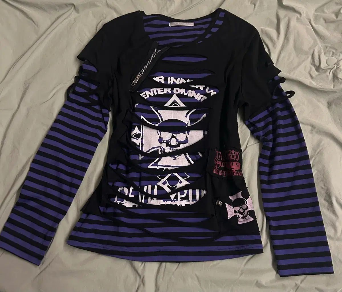 ACDC RAG グランジ パンク なな Tシャツ