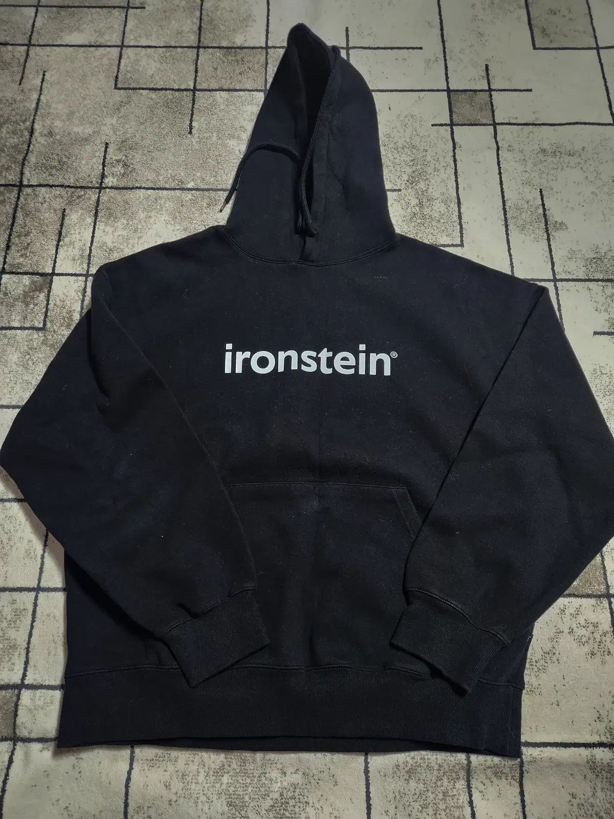 アイアンシュータイン ブラック WHOフーディー サイズ XL