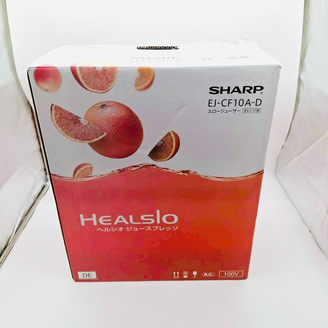1週間動作保証］SHARP ヘルシオ スロージューサー EJ-CF10A-D - メルカリ