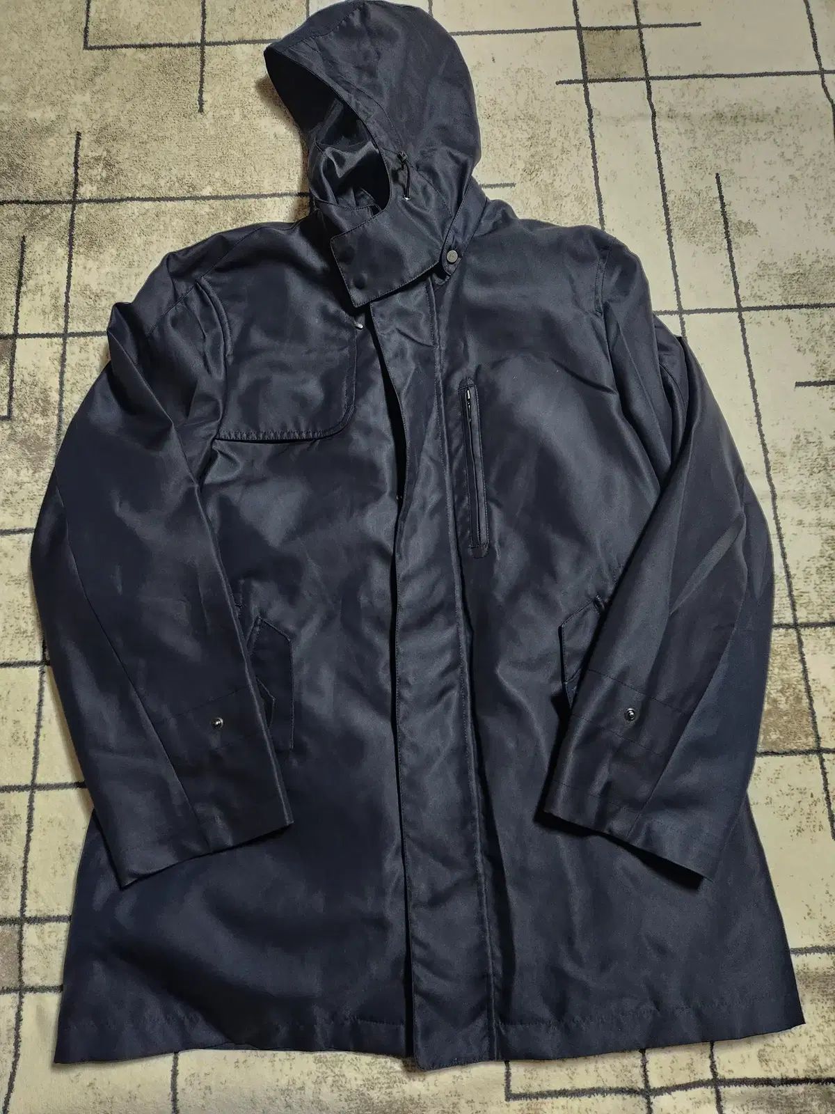 J.PRESS Jプレス ジェイ JAY ジョンソン フード レインコート ジャケット サイズ L