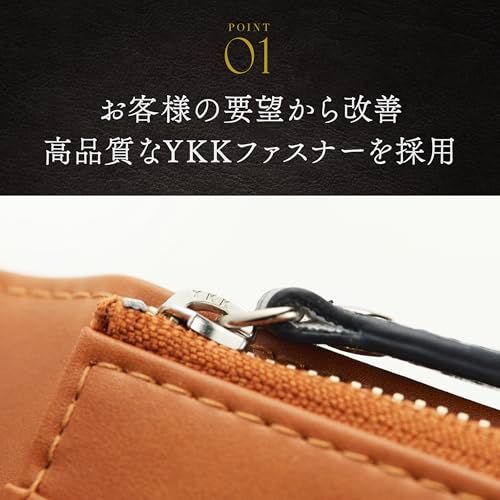 グレヴィオ 収納の達人 一流の職人が作る カードが 入る本革財布 YKKファスナー ギフトBOX入り プレゼント 大容量 財布 メンズ 2つ折り 二つ折り財布 メンズ財布 22530 dd 6