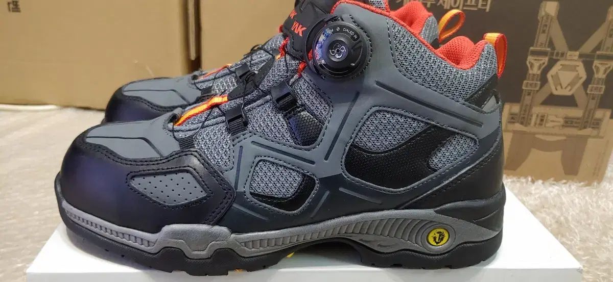 ブラックヤク ダイアル 安全靴 yak-54 260ミリ 写真撮影 5分のみ 使用