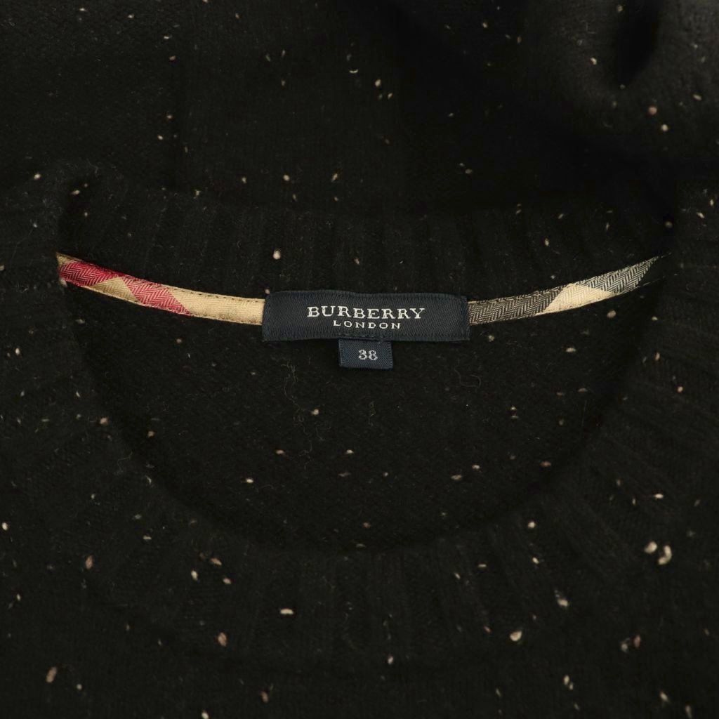 バーバリー ロンドン BURBERRY LONDON ウール ニットワンピース 38