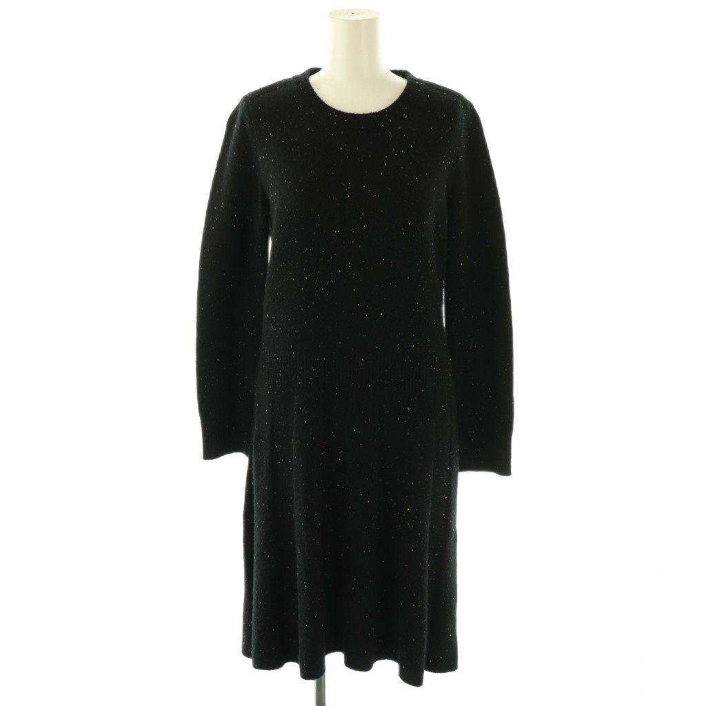 バーバリー ロンドン BURBERRY LONDON ウール ニットワンピース 38