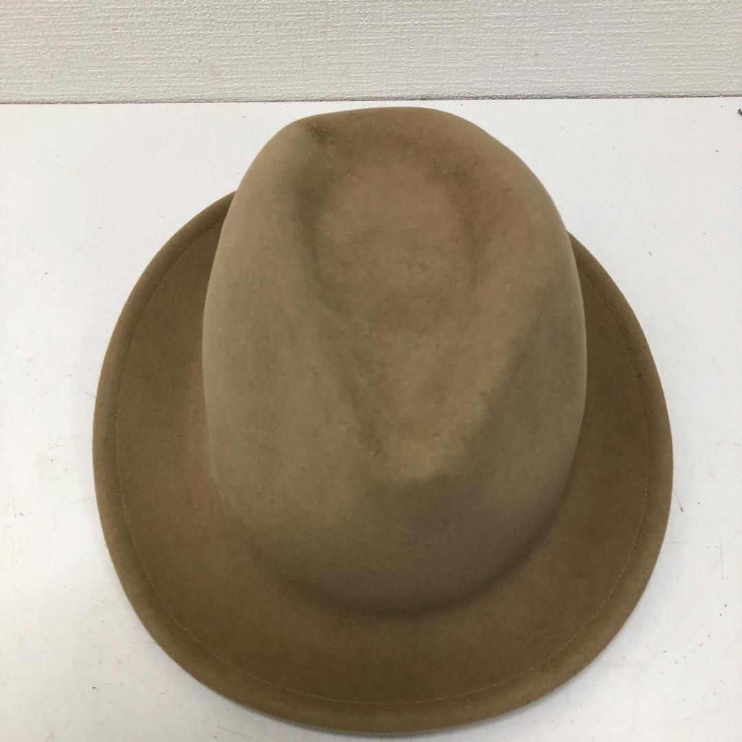 Mühlbauer ミュールバウアー ハット 帽子 フェルト キャメル ベージュ メンズ レディース ユニセックス Lサイズ オーストリア製 88169-3-005
