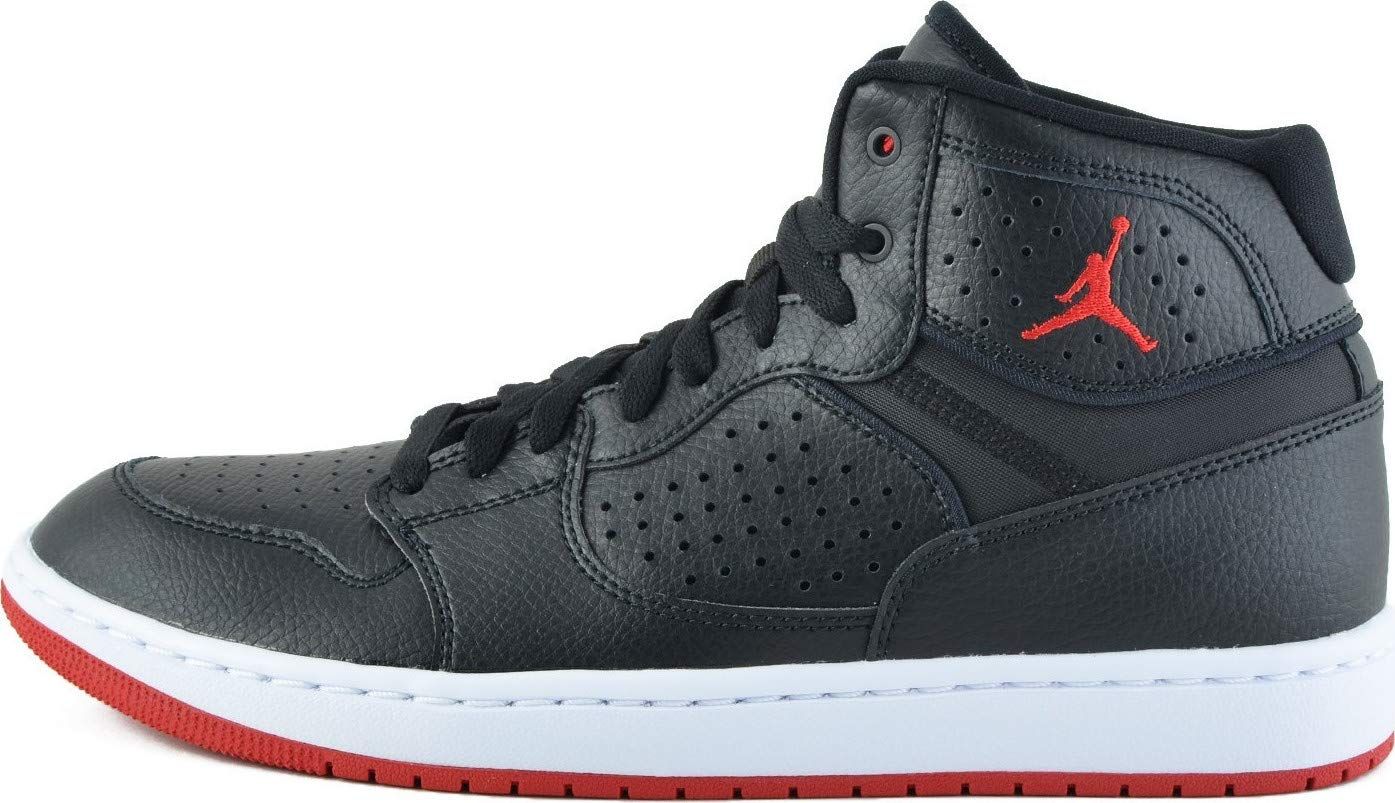 ナイキ Air Jordan Access Mens basketball Trainers AR 3762 Sneakers Shoes uk 9.5 us 10.5 eu 44.5 Black Gym Red White 001 28.5 cm
