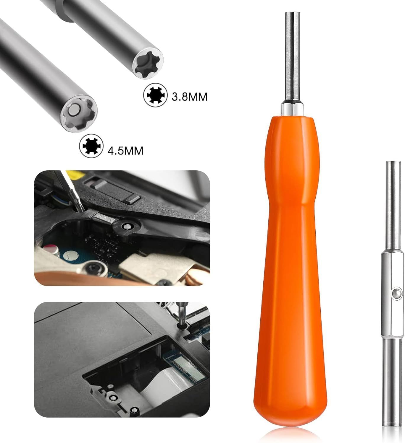 特殊ネジ用ドライバー 精密ドライバー 星型ドライバー 任天堂ドライバー スクリュードライバー ドライバー ラインヘッド用ビット ラインヘッドドライバー  ゲーム機 分解 修理 交換用 コンソール対応 ゲームキューブ スーパーファミコン ゲームボーイカセット 3. - メルカリ