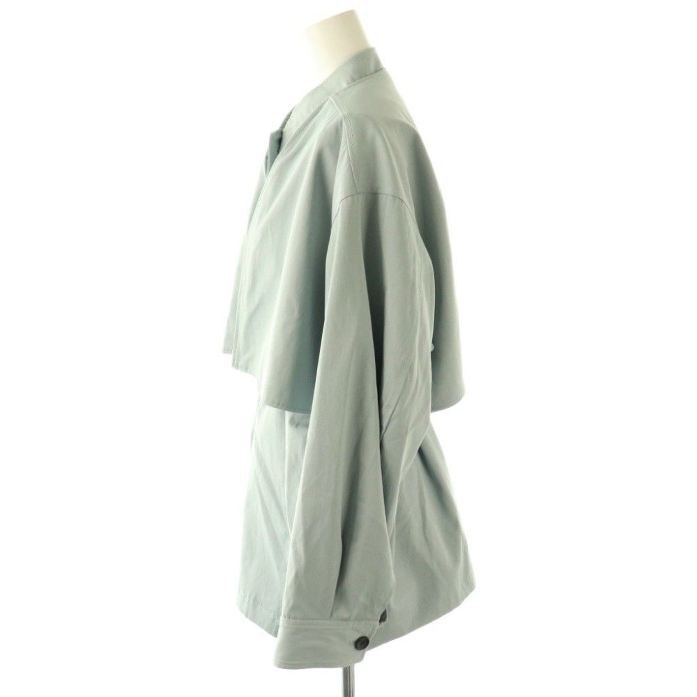 【中古】クラネ CLANE 23SS 3WAY アレンジジャケット ノースリーブ ショート丈 1 ブルー /AB ■OS レディース クラネ CLANE 23SS 3WAY アレンジジャケット ノースリーブ ショート丈