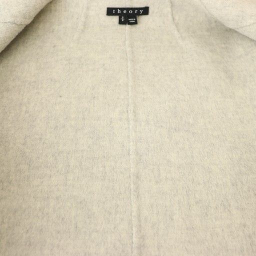 セオリー Theory NEW DIVIDE NYMA K カシミヤウールコート ノーカラー