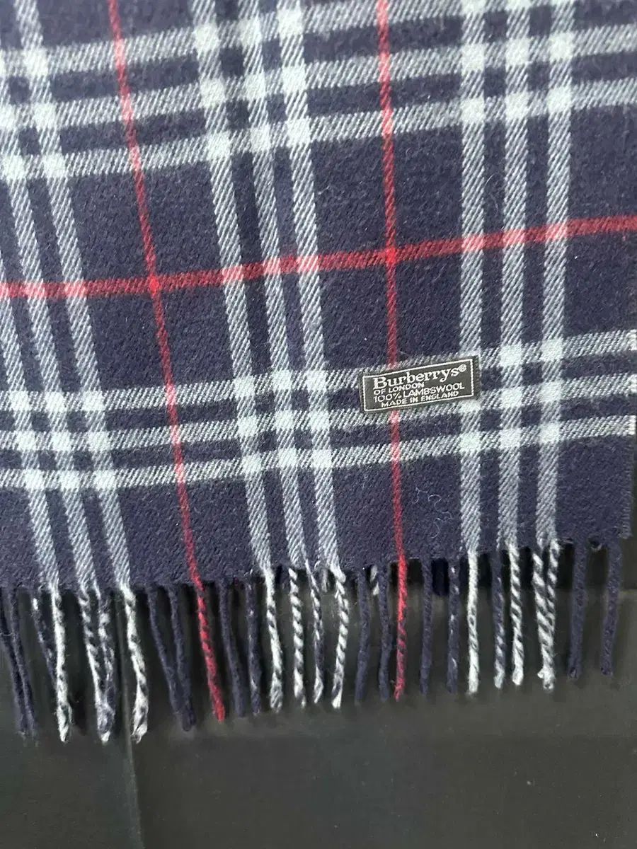 バーバリー ラムウール マフラー チェック パータン スカーフ 小