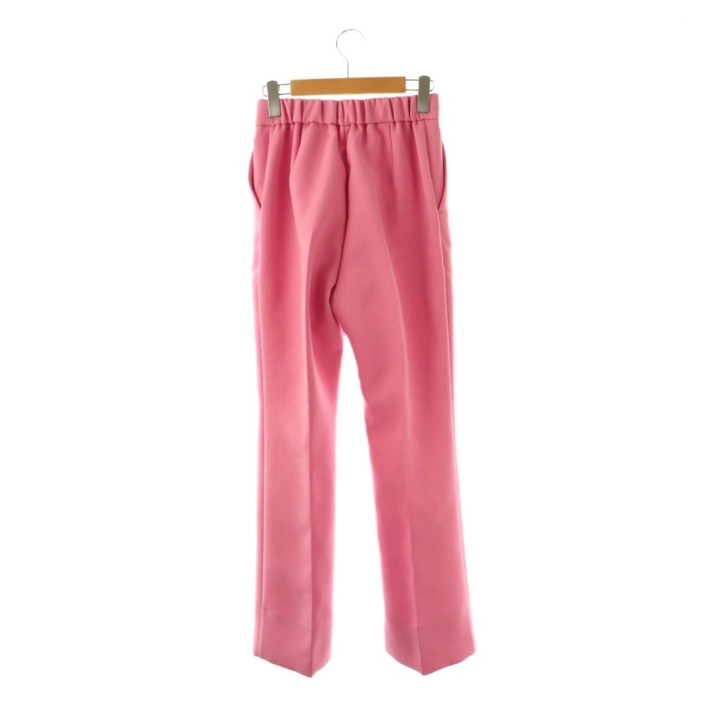 ヨリ yori 24 AW トリプルクロスブーツカットパンツ 36 ピンク |HK OS