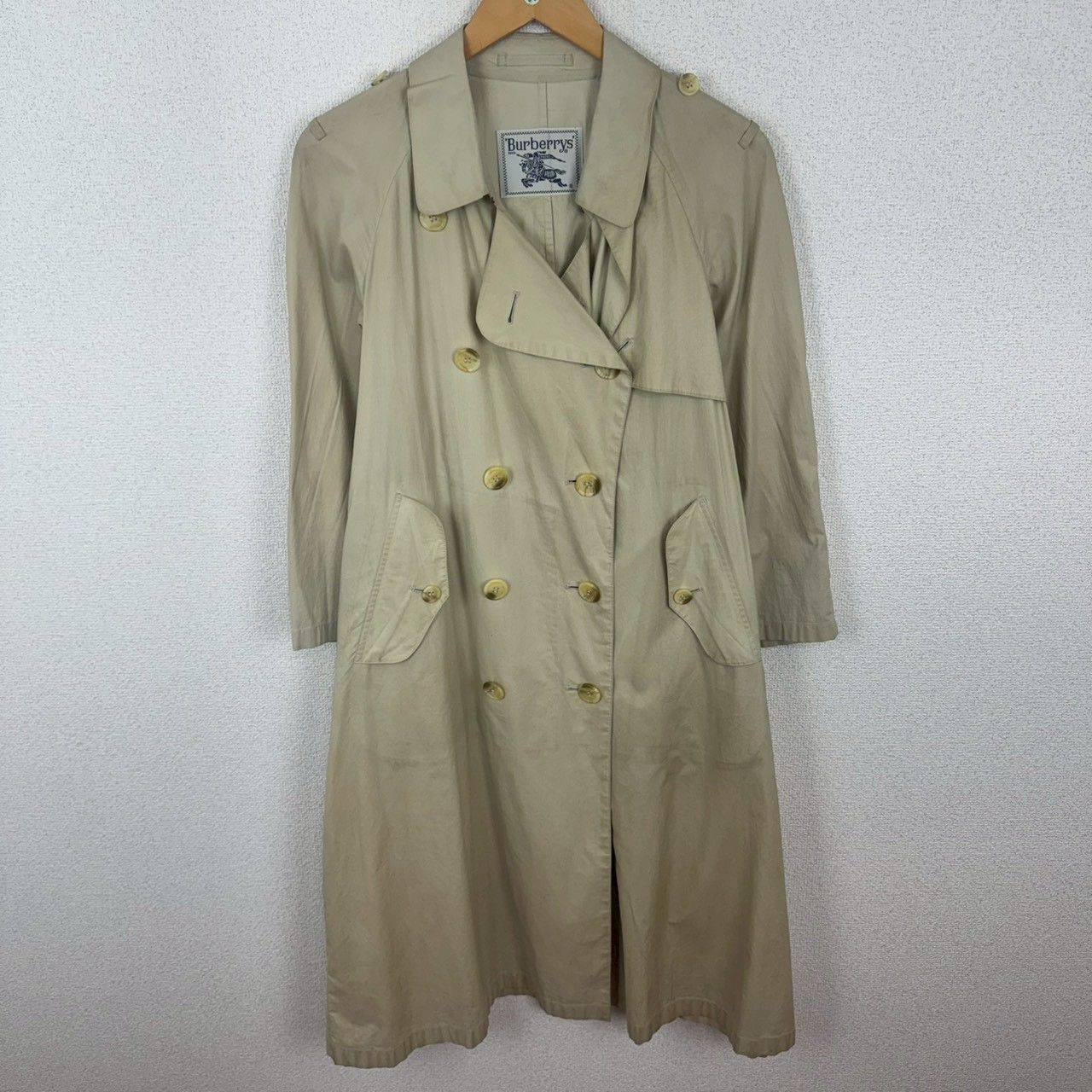 90s Burberrys バーバリー トレンチコート ベージュ レディース 古着