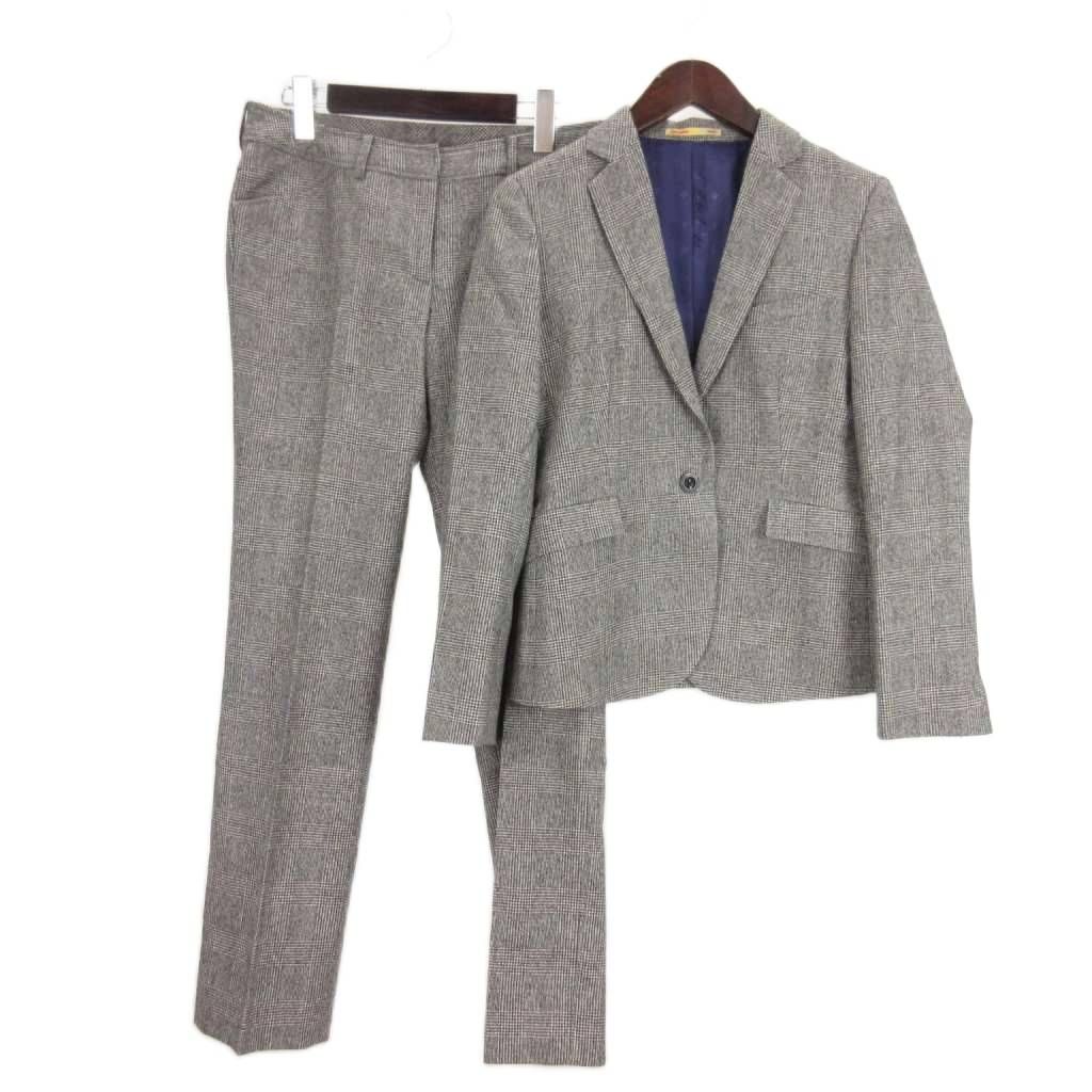 オリヒカ ORIHICA ウール チェック スーツ テーラードジャケット